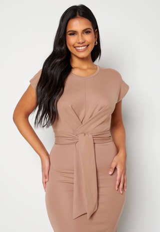 Tea soft tie dress