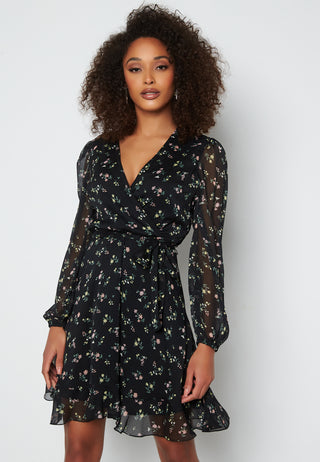 Theia wrap dress