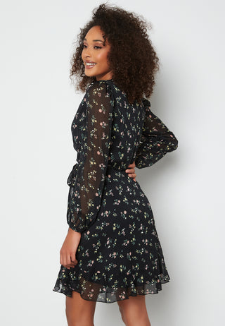 Theia wrap dress