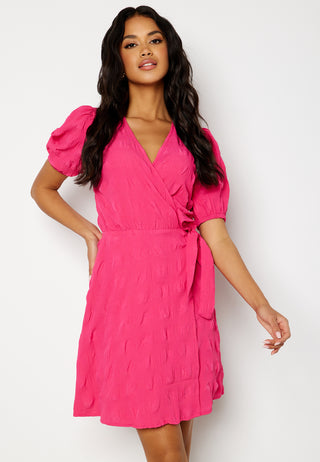 Triniti ss wrap dress
