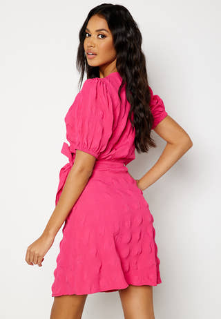 Triniti ss wrap dress