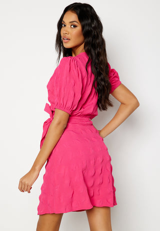 Triniti ss wrap dress