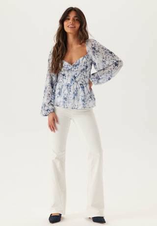 Twist-detalj Bluse