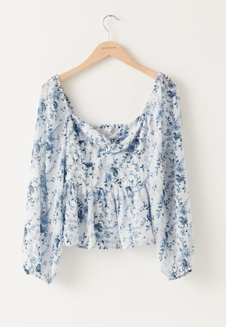 Twist-detalj Bluse