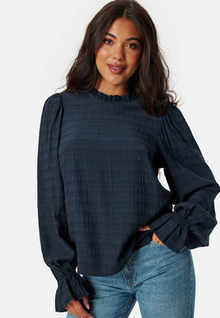 Viscose Frill Blouse