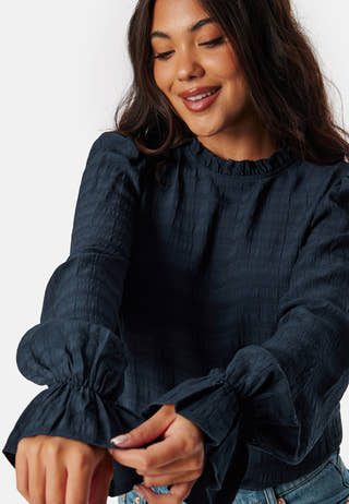 Viscose Frill Blouse