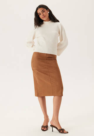 Volume Sleeve Knitted Sweater