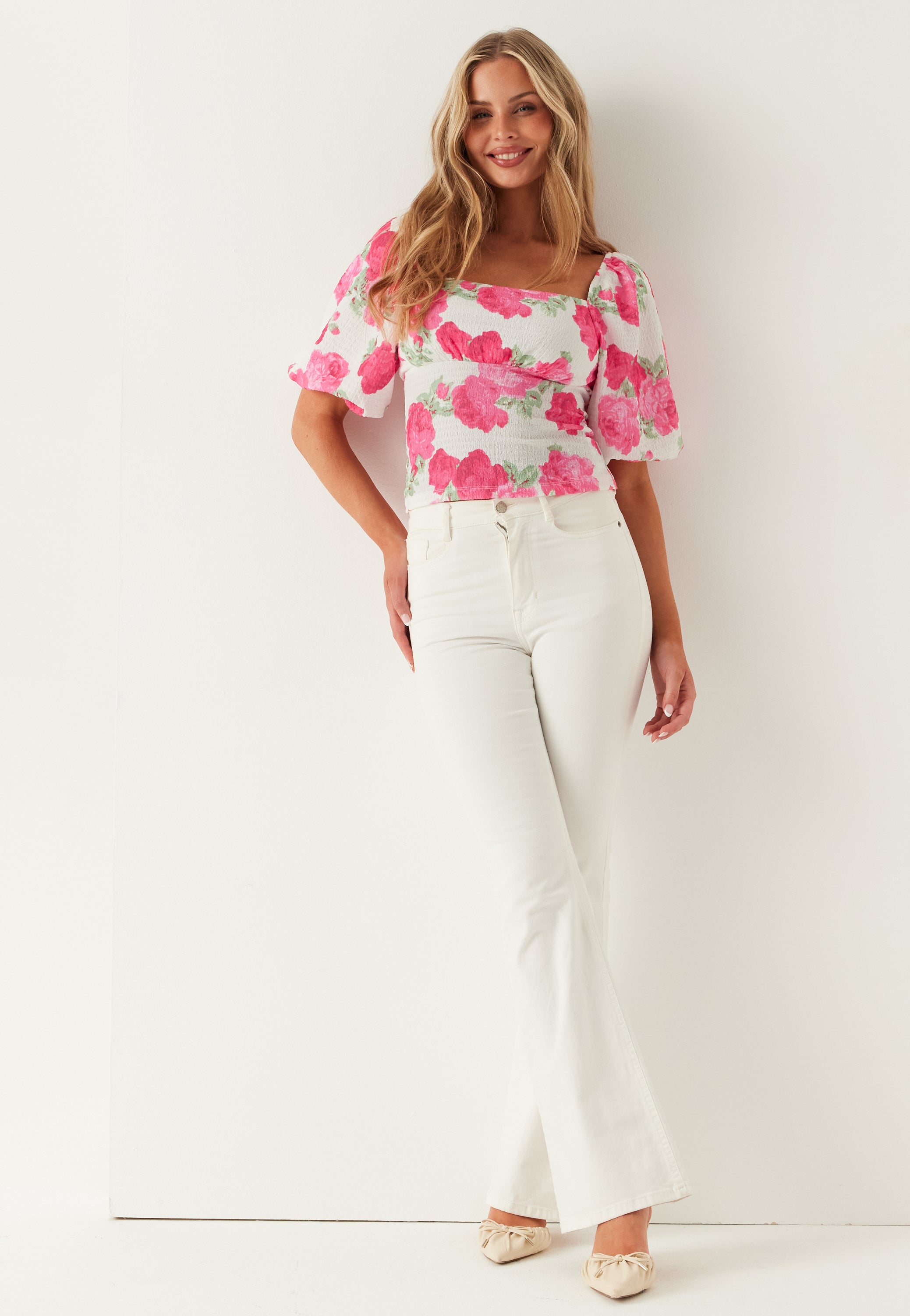 Volume Sleeve Top