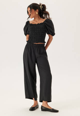 Wide Ankle Modal Trousers