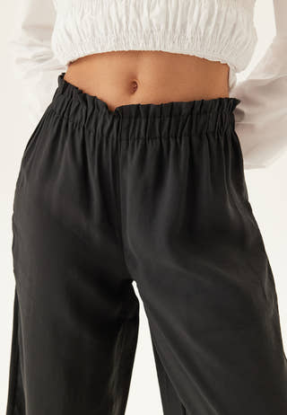 Wide Ankle Modal Trousers