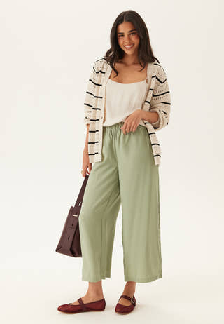 Wide Ankle Modal Trousers