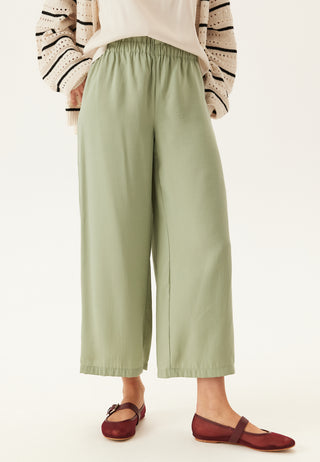 Wide Ankle Modal Trousers