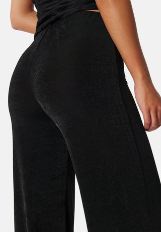 Shiny Wide Trousers