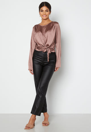 Yasmin short tie blouse