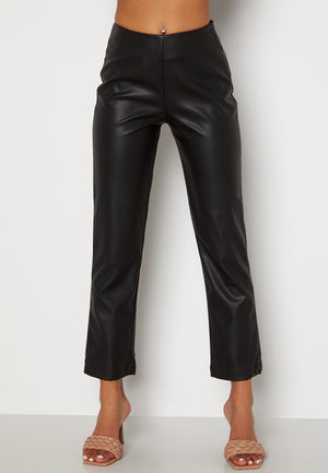 Pailin cropped PU trousers