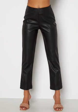 Pailin cropped PU trousers