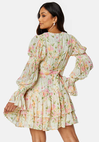 Georgette V-Neck Dress