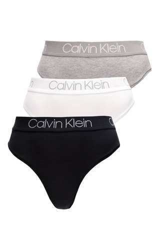 High Waist Thong 3-Pack