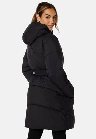 Logo Belt Long Puffer