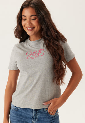 SS Fitted Script Calvin Klein T-skjorte