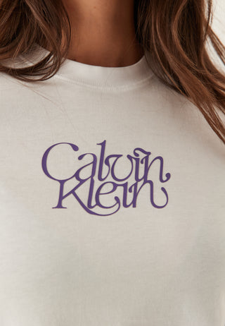 SS Fitted Script Calvin Klein T-skjorte