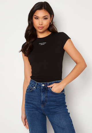 Stacked Logo Tight Tee