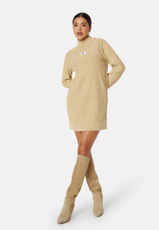 Washed Monologo Sweater Dress