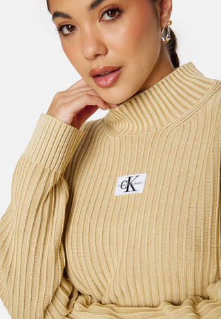 Washed Monologo Sweater Dress