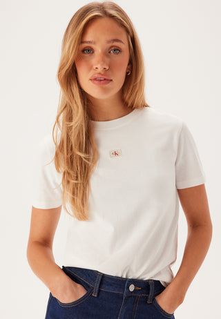 Woven Label Regular Jersey Tee