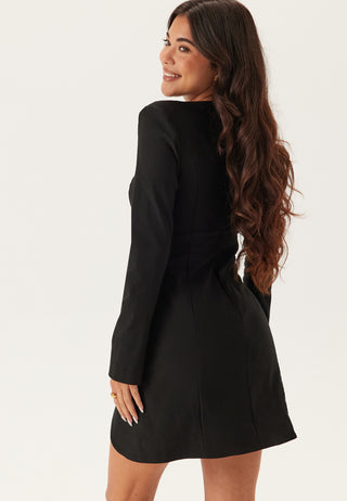 Buttoned Sculpting Dress