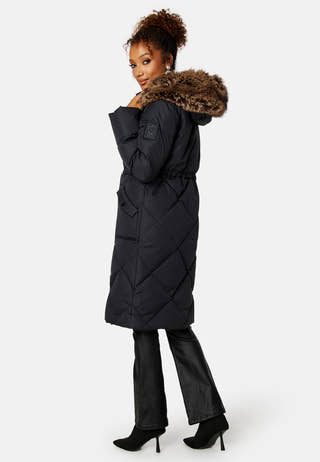 Hooded Long Down Jacket