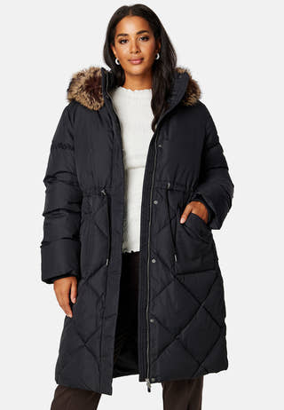Hooded Long Down Jacket