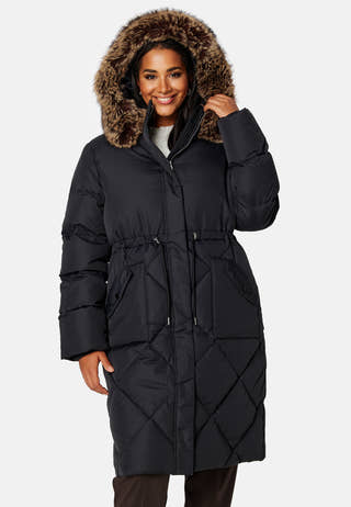 Hooded Long Down Jacket