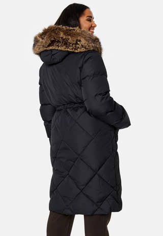 Hooded Long Down Jacket