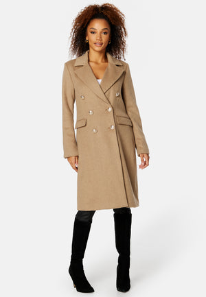 Donatella Wool Blend Coat