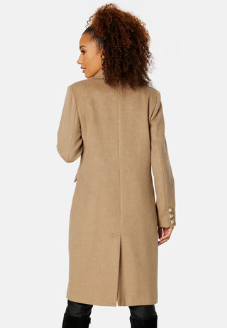 Donatella Wool Blend Coat