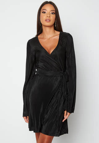 Poppy plissé dress
