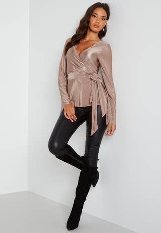 Poppy plissé top