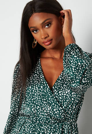 Terezia wrap dress