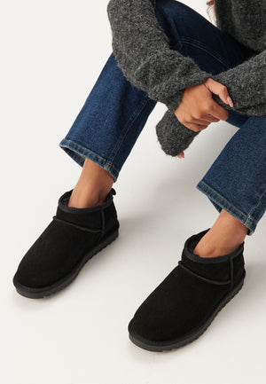 Short Winter Boot In Suede