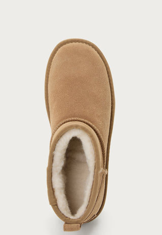 Short Winter Boot In Suede