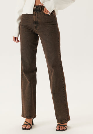 Echo Straight Jeans - Brown