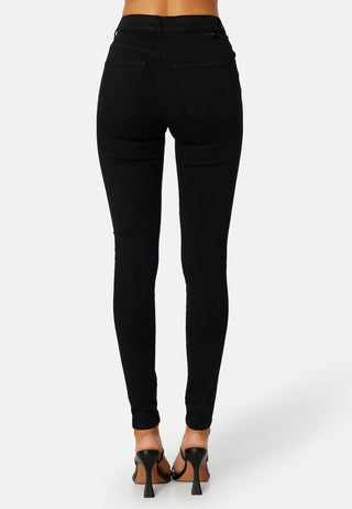 Lexy High Waist Skinny Jeans Svart
