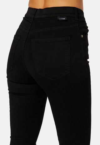 Lexy High Waist Skinny Jeans Svart