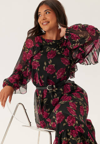 Frill Maxi Dress