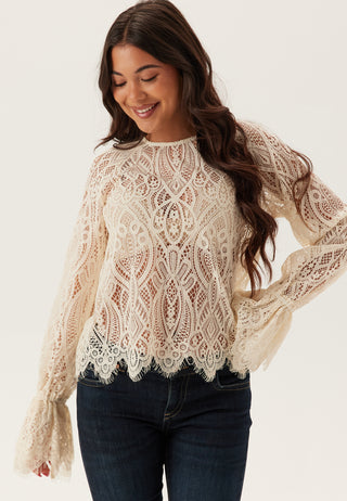 Lace Bow Blouse