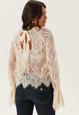 Lace Bow Blouse