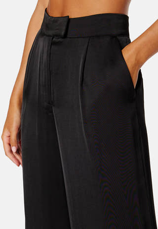 Alora Satin Wide Leg Pant