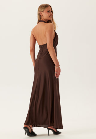 Becca Cowl Halter Satengkjole