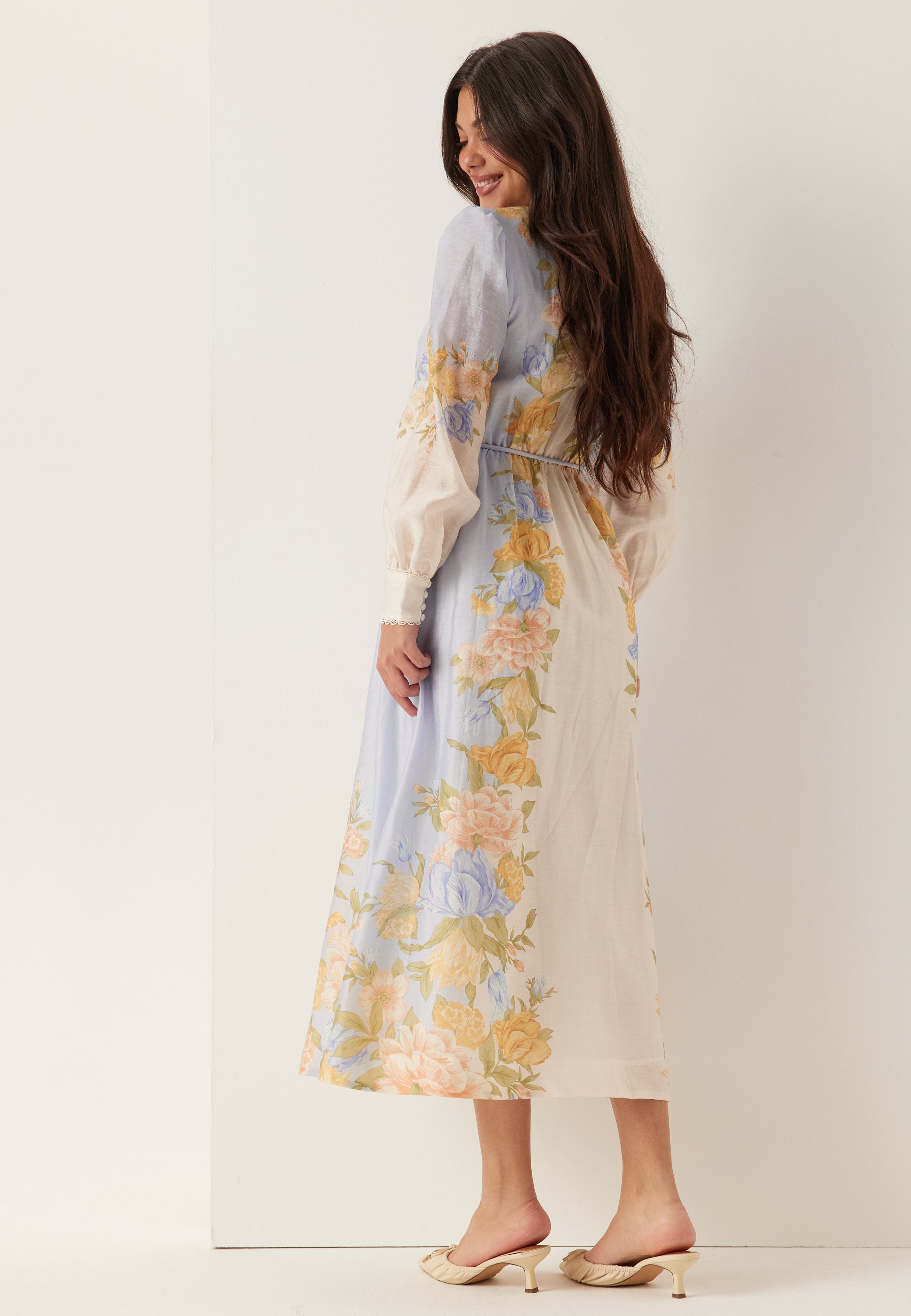 Forever new Christina Placement Print Midi Dresses Forever new Christina Placement Print Midi Dresses